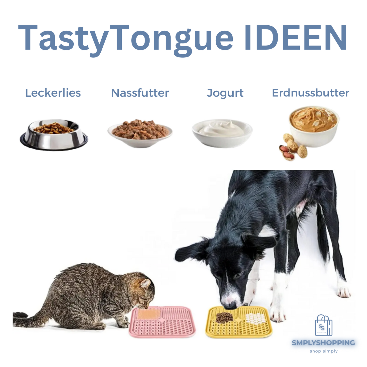 TastyTongue - Die Genussmatte für Haustiere!